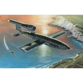 Fieseler Fi-103 / V-1 Un modello del missile senza pilota tedesco, la famigerata bomba volante V-1 progettata e utilizzata per l