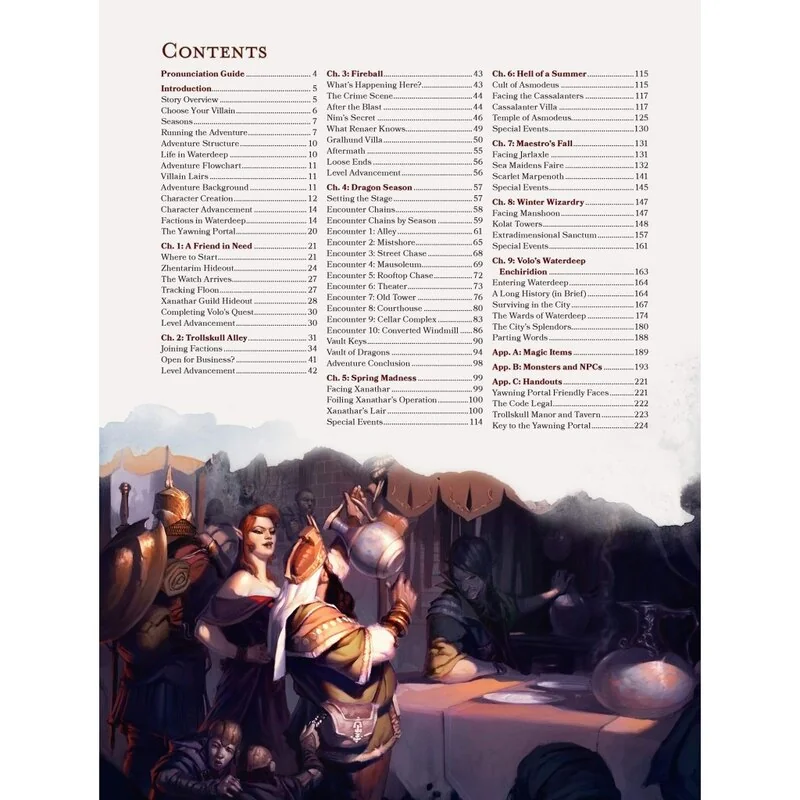 Dungeons & Dragons RPG Adventure Waterdeep: Dragon Heist english