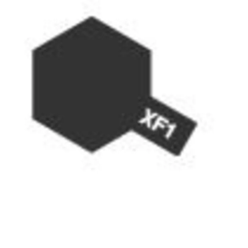 Pittura acrilica per modellini Nero opaco acrilico (Flat Black acrylic) 