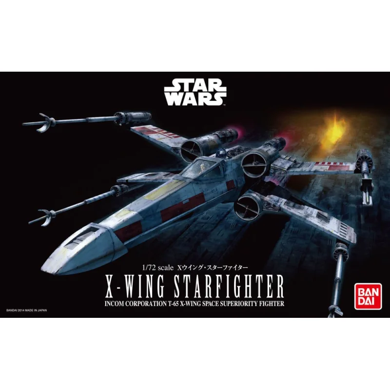 Star Wars Plastic Model Kit 1/72 X-Wing Starfighter