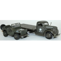 Chevrolet con Jeep Willys 1941