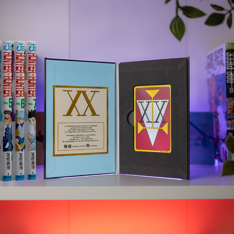 TONDESIGN Hunter X Hunter 2 Star Hunter License Replica Booklet - Ging Freecs