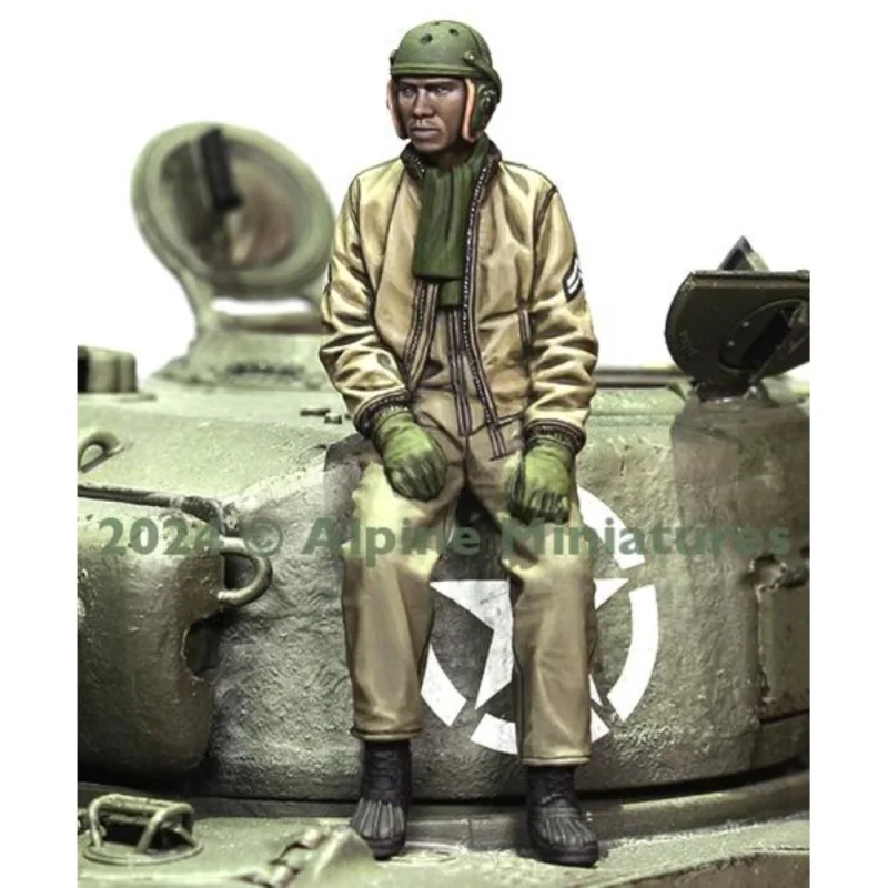 Figurine storiche Alpine Miniatures: 1/35; US Tank Crew 761st TB 2