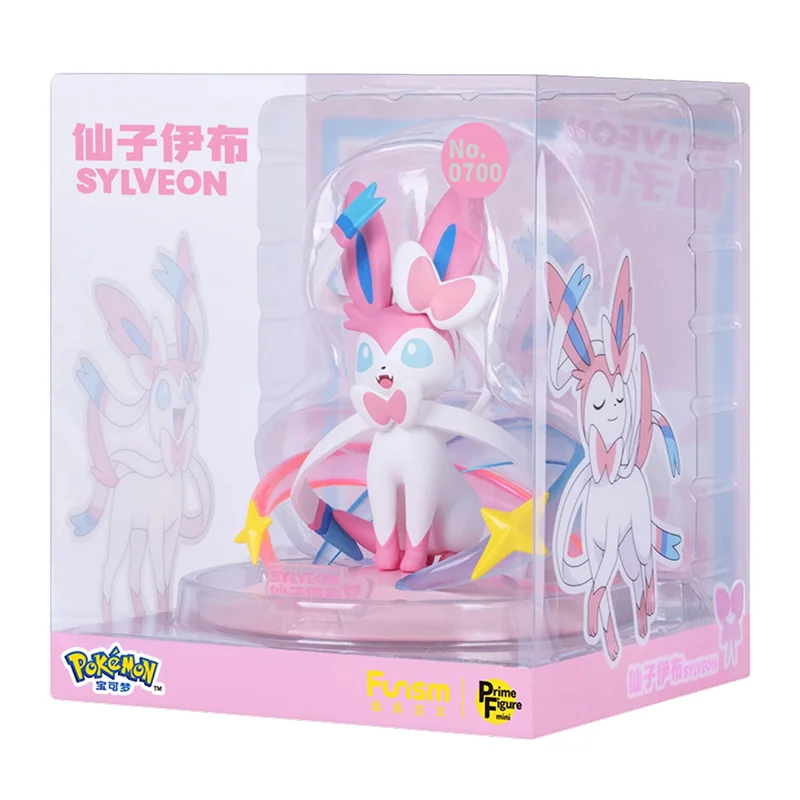 Figurina Pokemon Funism Prime Figure Mini Sylveon Phyllali 10cm