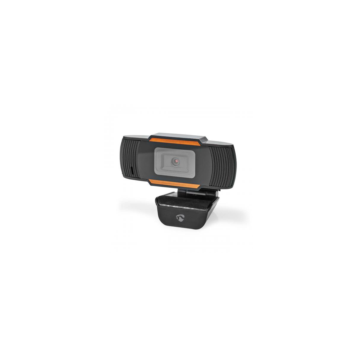  Full Webcam - HD@30fps Fixed Focus Built-in Microphone - Black