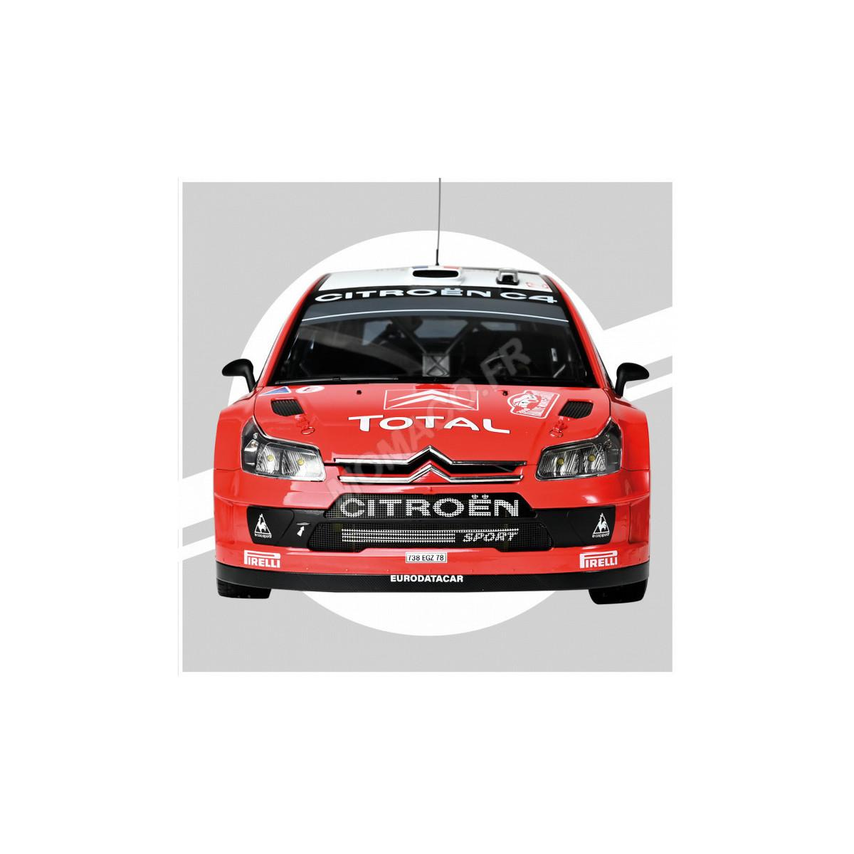 Modellini di auto CITROEN C4 WRC 1 LOEB/ELENA MONTE-CARLO 2008 (FULL KIT)