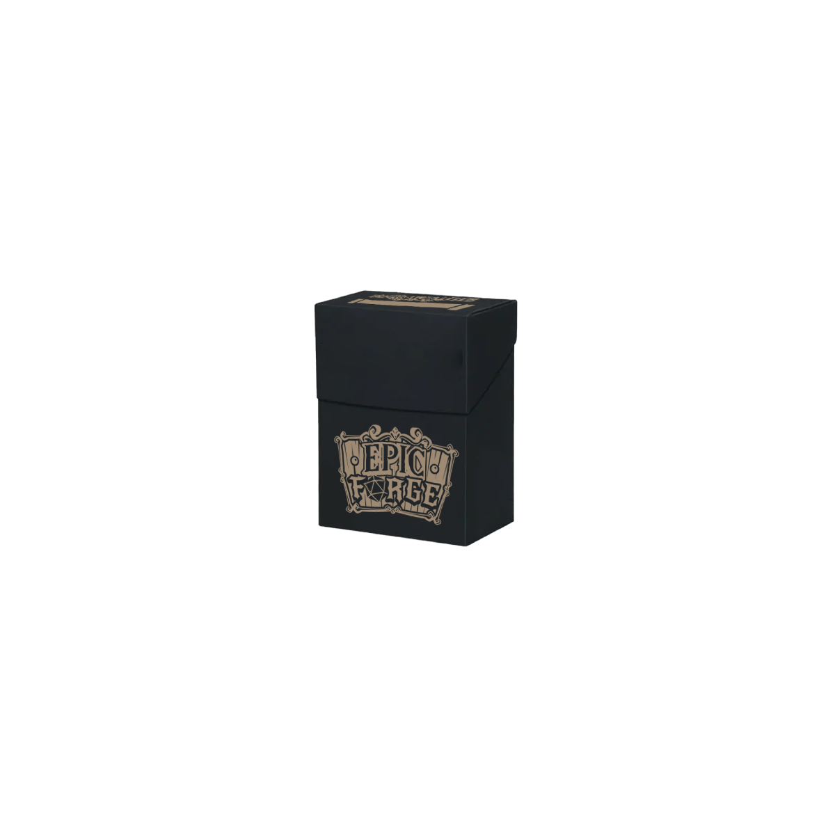  Epic Forge 80 Card Black/Gold Deck Box
