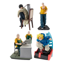  Sakamoto Days - Petitrama EX Series 4-pack Trading Figures Set of 9 cm Cut-out Scenes