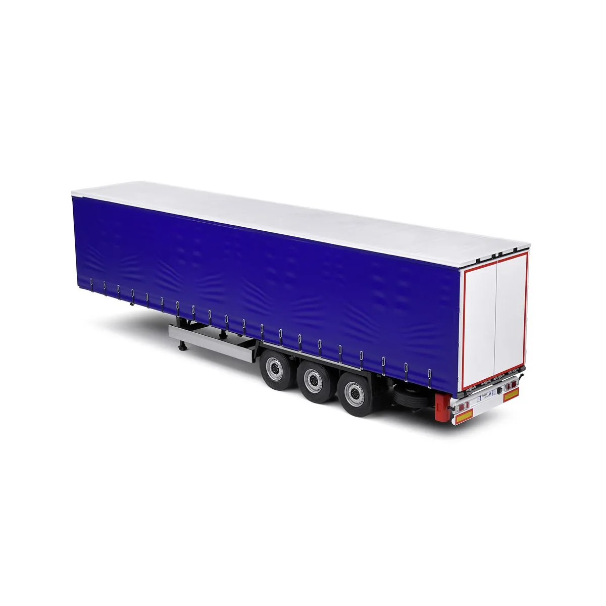 SOLIDO 1:24 TARPAULIN TRAILER BLUE BLUE