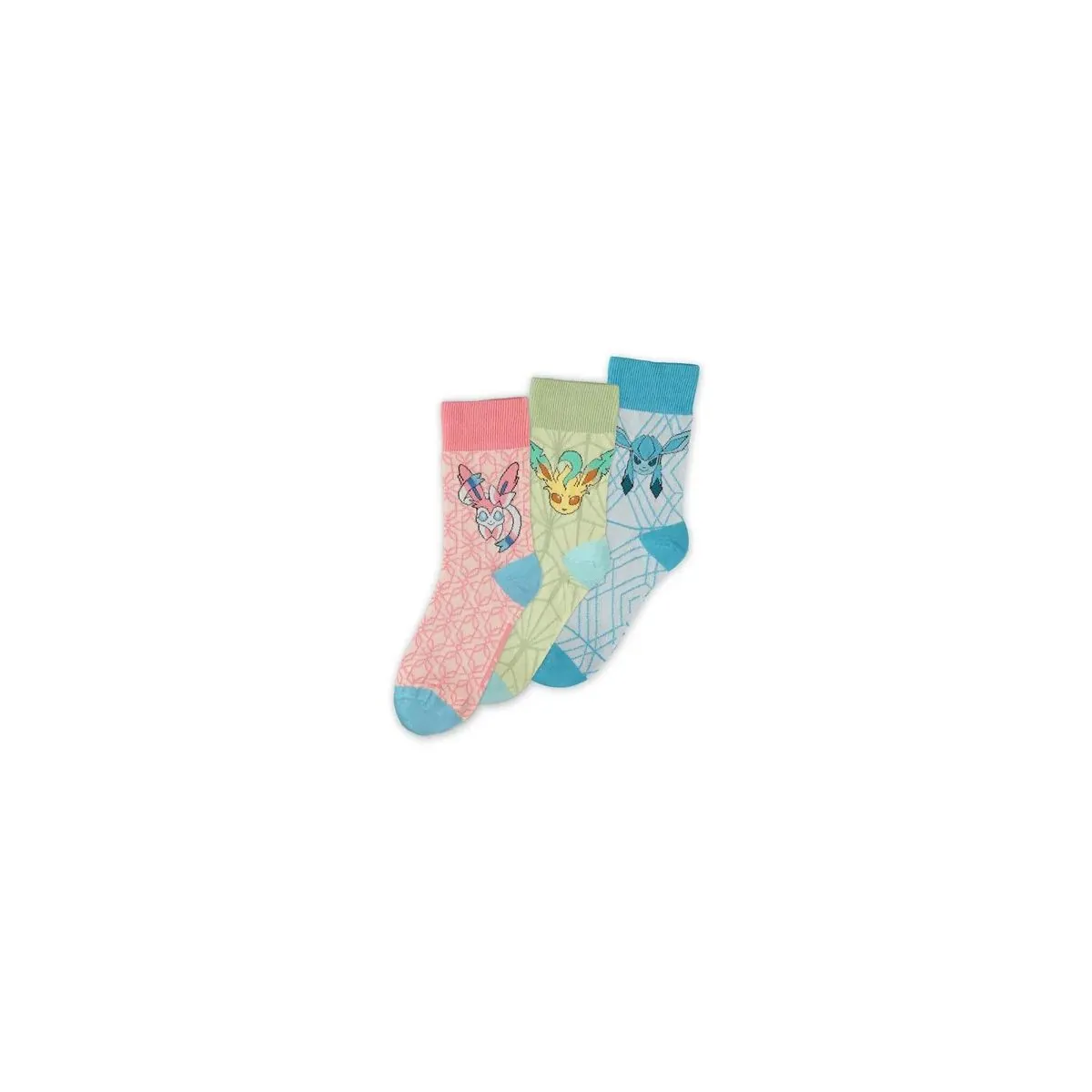  POKEMON - Eevee Evolution II - Pack of 3 pairs of socks (Size 39-42)