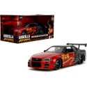 1:24 NISSAN GTR GODZILLA BI-COLOR HOLLYWOOD RIDES