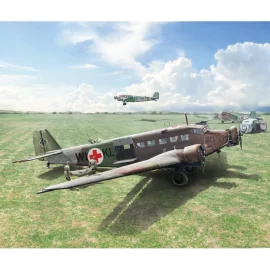 ITALERI 102 JUNKER JU-52/3M AIRCRAFT MODEL 1/72