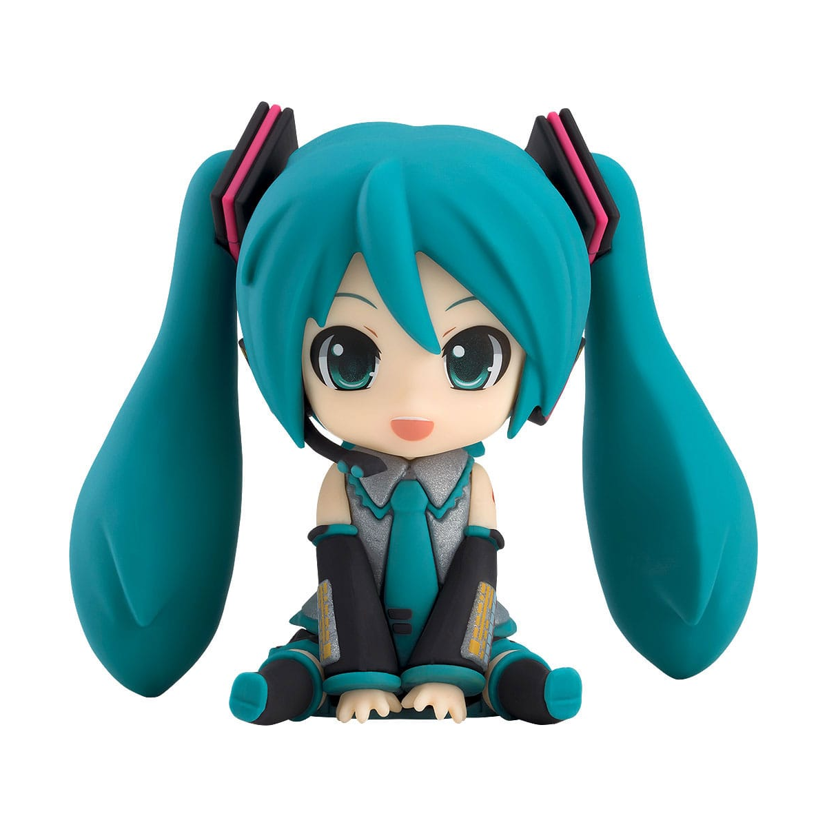  Character Vocal Series 01: Hatsune Miku - mini Piapro Characters Rubber Mascot Nendroid Plus Hatsune Miku 8 cm