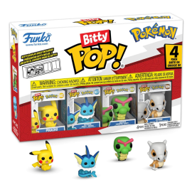  Pokémon - pack of 4 Bitty POP figures! Vinyl Series 1 2 cm