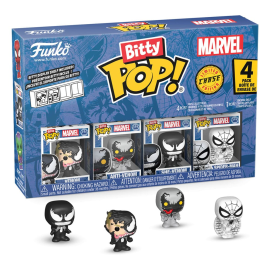  Spider-Man - pack of 4 Bitty POP figures! Vinyl Series 3 2cm