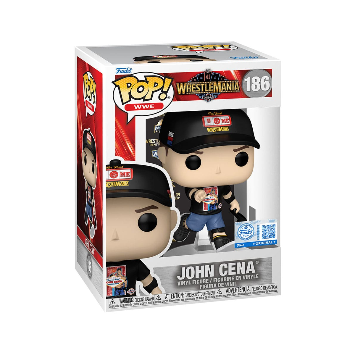 Figurini Pop WWE - POP! Vinyl figure John Cena (WM 41) 9 cm