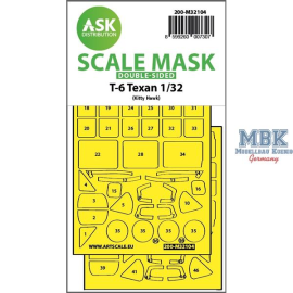  Decalcomania T-6 Texan double-sided express fit mask