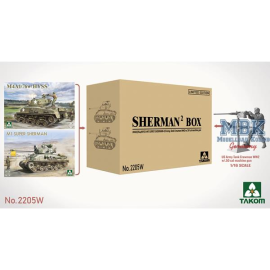  SHERMAN² BOX + 1:16 US Army Tank Crewman
