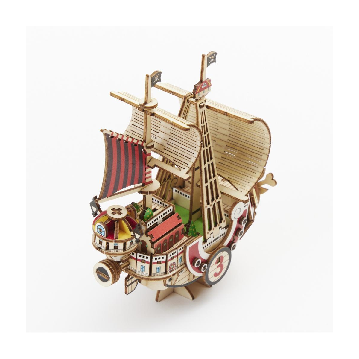 ONE PIECE - Thousand Sunny - Wood Model Kit 14.5cm