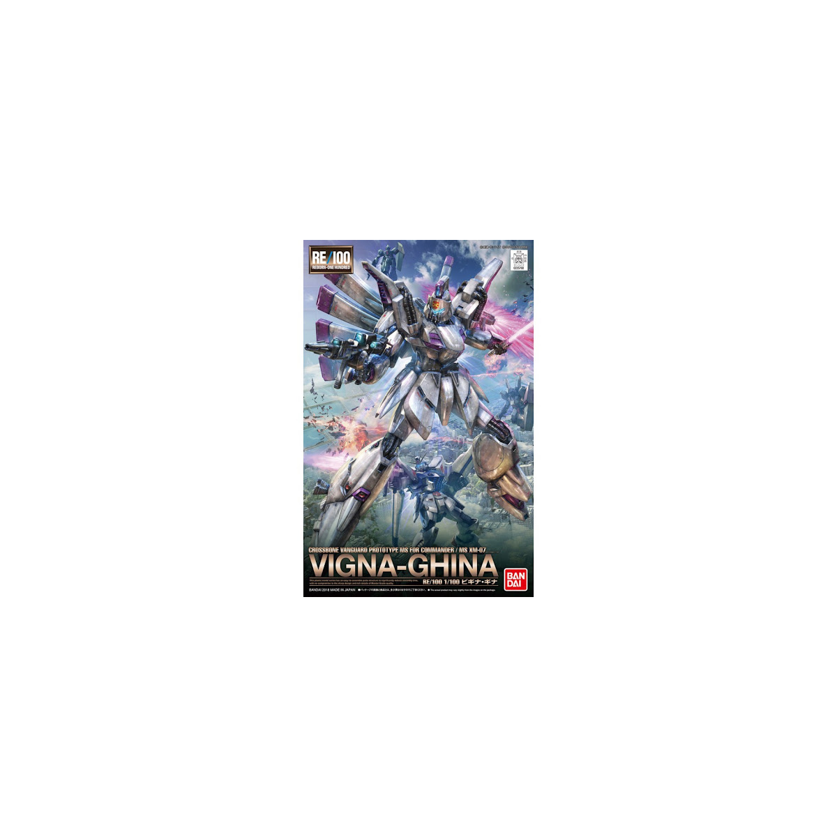 Gunpla Gundam - Gunpla RE 1/100 009 Vigna-Ghina