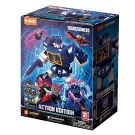  Transformers - Blokees Action Edition 03 Sound Wave Light Up