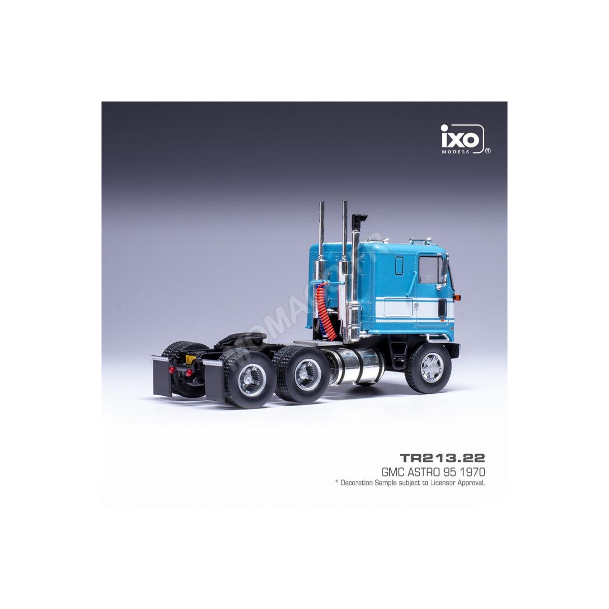 Camion in miniatura GMC ASTRO 95 1970 BLUE/WHITE