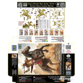Figurini Greco-Persian Wars Series. Kit ? 4. Persian Heavy Cavalry Warrior
