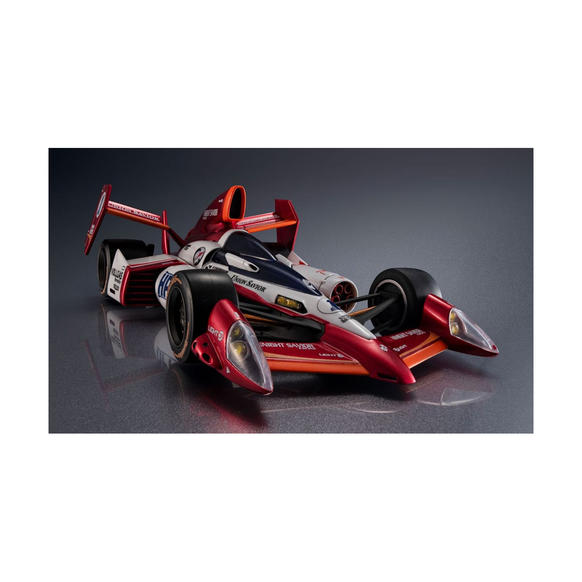 Megahouse Future GPX Cyber Formula - 1/18 Variable Action vehicle Hi-Spec Knight Savior 005 Livery Edition 18 cm (with gift)