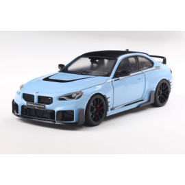 Modellino auto - già assemblato BMW M2 (G87) PERFORMANCE PARTS ZANDVOORT BLUE 2024 1/18