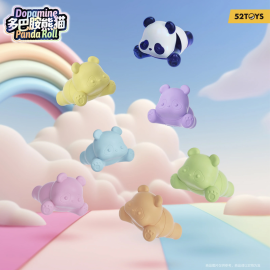  Panda Roll - 52Toys Dopamine Pandas Box of 6pcs