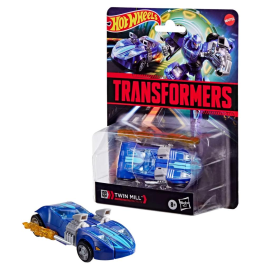 Figurina TRANSFORMERS X HOT WHEELS - Twin Mill - Collaborative Figure 13cm