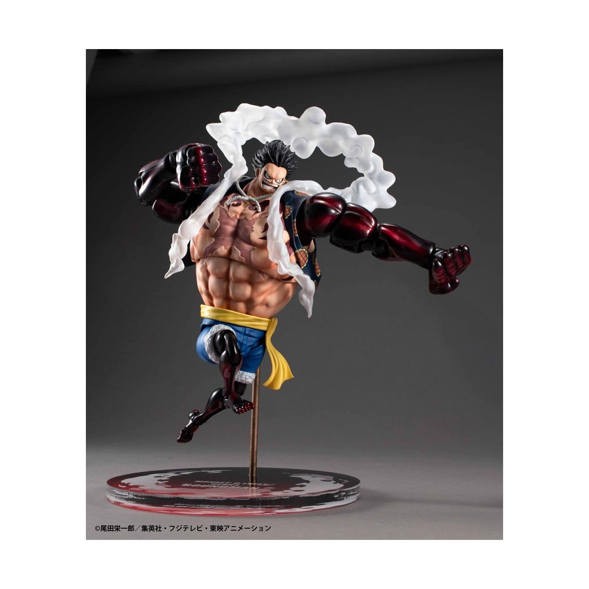 Figurine One Piece Figure Variable Action Heroes Monkey D. Luffy Gear 4 Boundman 20 cm
