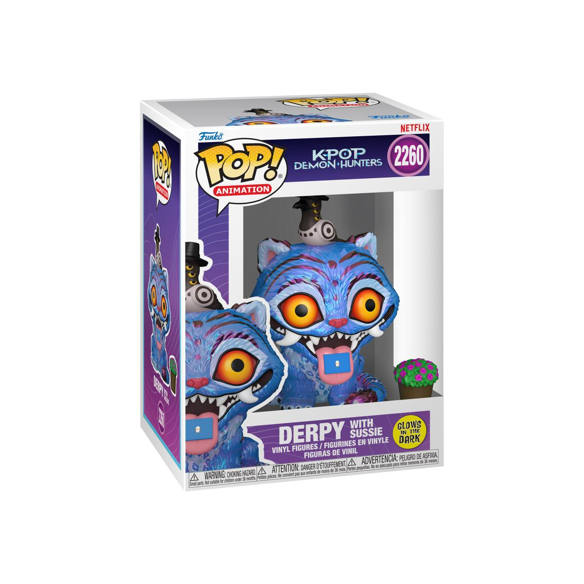Figurini Pop KPOP DEMON HUNTERS - POP Animation No. 2260 - Tiger with Sussie