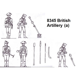 Figurini AWI BRITISH ARTILLERY figurine