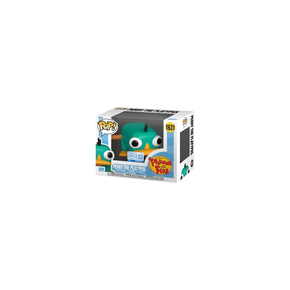 Figurini Pop PHINEAS & FERB - POP Disney N° 1631 - Perry