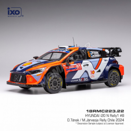  HYUNDAI I20 N RALLY 1 8 TÄNAK/JÄRVEOJA WM CHILE RALLY 2024