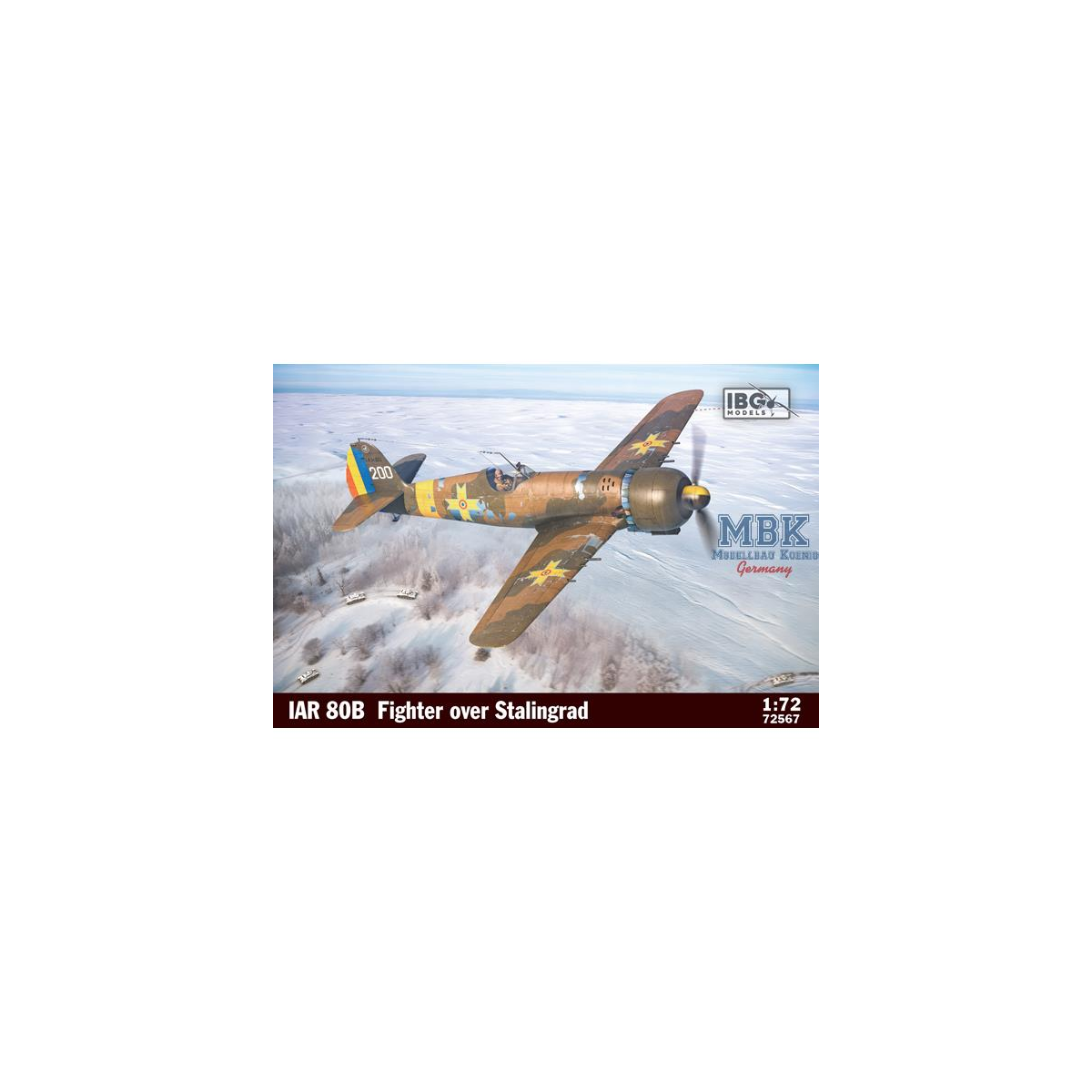 IAR.80B Romanian Fighter Over Stalingrad IAR.80B Romanian Fighter Over Stalingrad