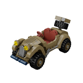  DBZ Dragon Ball Classic Ride Pantasy 87007 Yamcha Car 15cm