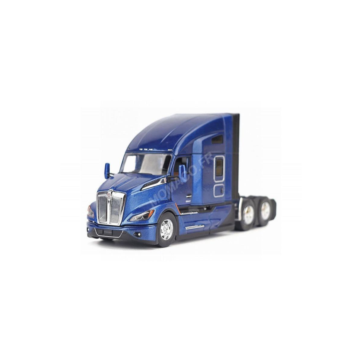 KENWORTH T680 TANDEM TRACTOR WITH HIGH ROOF SLEEPER CAB METALLIC BLUE  KENWORTH T680 TANDEM TRACTOR WITH HIGH ROOF SLEEPER CAB METALLIC BLUE