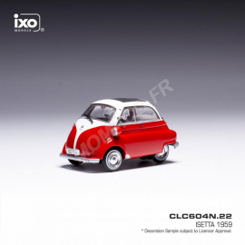 Automodello 1959 BMW ISETTA RED/WHITE