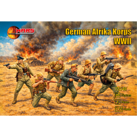 Figurini German Africa Korps WWII