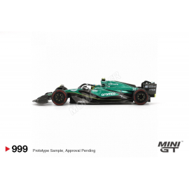 Automodello ASTON MARTIN F1 AMR24 TEAM ARAMCO 14 FERNANDO ALONSO BAHRAIN GRAND PRIX 2024 (BLISTER EDITION)