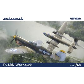 Kit modello EDUARD 84210 EDUARD-WEEKEND P-40N WARHAWK (FOR 84210) 1/48