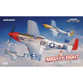 Kit modello EDUARD 11196 EDUARD-LIMITED MIGHTY EIGHT: 65TH FIGHTER WING 1/48