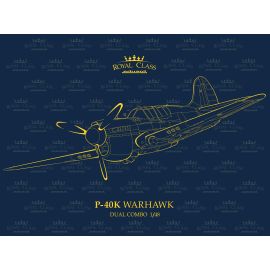 Kit modello EDUARD R0024 EDUARD-ROYAL CLASS P-40K WARHAWK DUAL COMBO 1/48