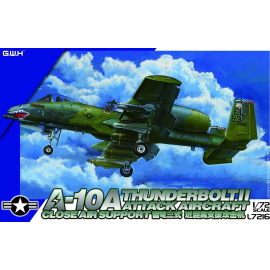 Kit modello A-10A THUNDERBOLT II CLOSE AIR SUPPORT ATTACK AIRCRAFT