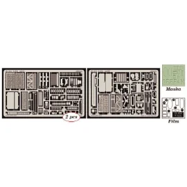 T-55A (per i kit modello da Tamiya kit TA35257)