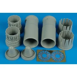 Eurofighter EF-2000 Typhoon EF 2000A early exhaust nozzles bay (per i kit modello da Trumpeter)
